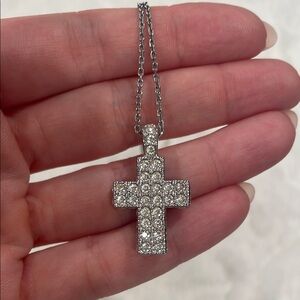 Swarovski cross necklace